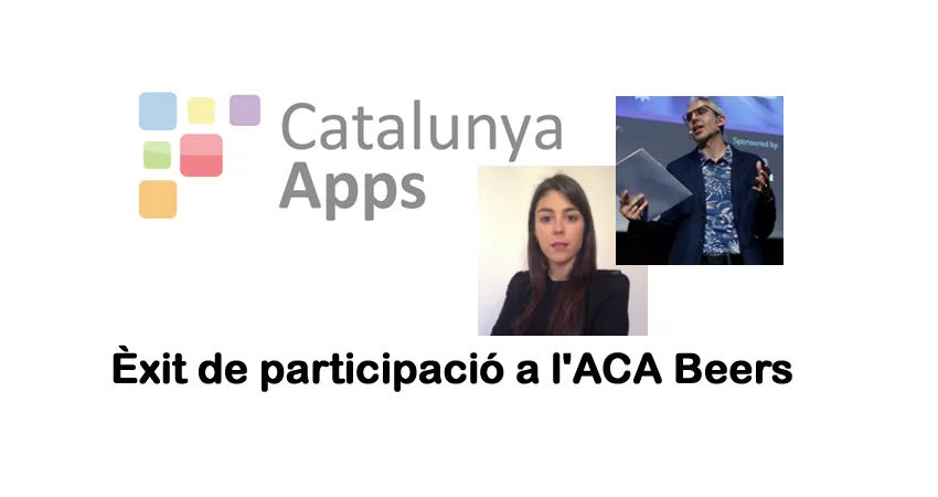 Júlia Bacaria i Chema Carrasco en el primer ACA Beers 2016
