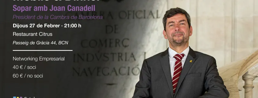 Mobile & Dinner: Sopar amb Joan Canadell