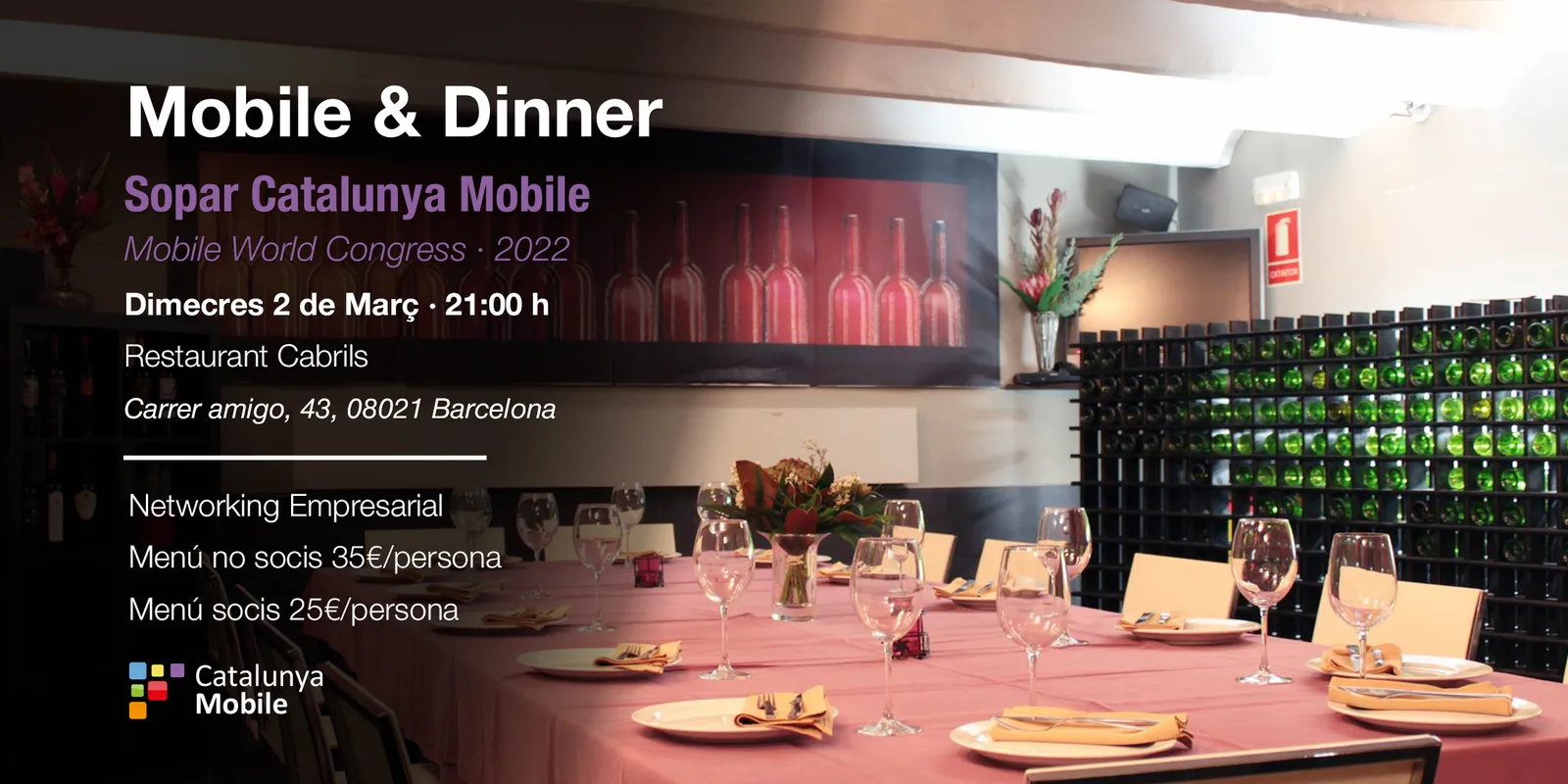 Sopar Catalunya Mobile MWC